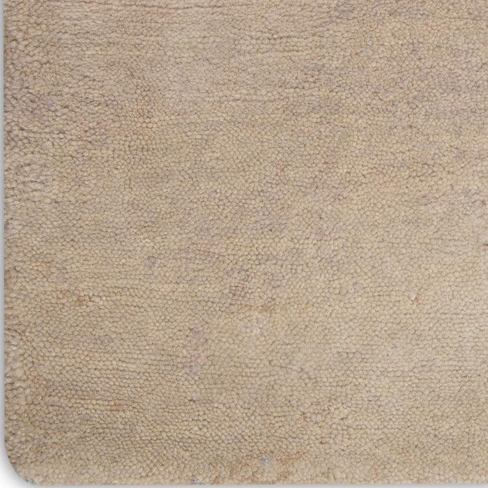 Christopher Guy Wool & Silk Mediterranean Sand CGS01 Wool Blend Contemporary Area Rug - 12 Ft x Round