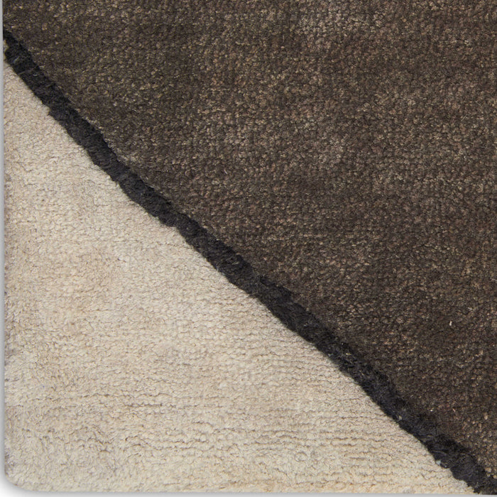 Christopher Guy Wool & Silk Mediterranean Sand CGS18 Wool Blend Contemporary Area Rug - 12 Ft x Round