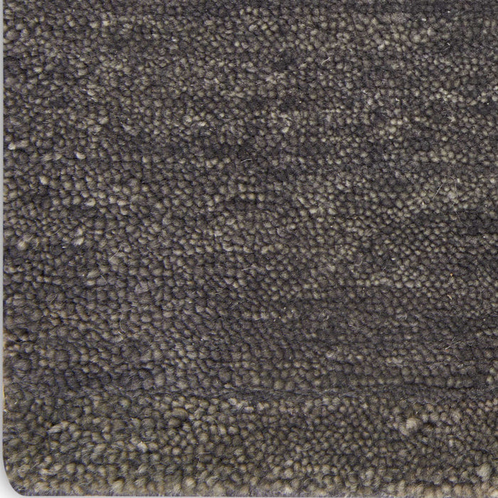 Christopher Guy Wool & Silk Chic Grey CGS21 Wool Blend Contemporary Area Rug - 8 Ft x Square