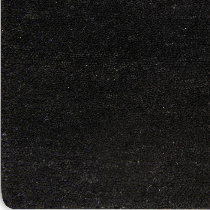 Christopher Guy Wool & Silk Noir CGS22 Wool Blend Contemporary Area Rug - 6 Ft x Round