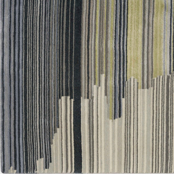 Christopher Guy Wool & Silk Rubio Chic CGS23 Wool Blend Contemporary Area Rug - 12 Ft x Round