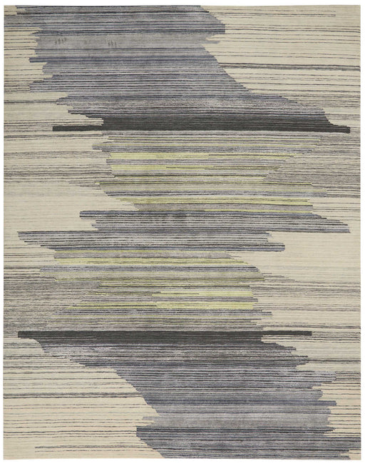Christopher Guy Wool & Silk Rubio Chic CGS23 Wool Blend Contemporary Area Rug - 10 Ft x 14 Ft