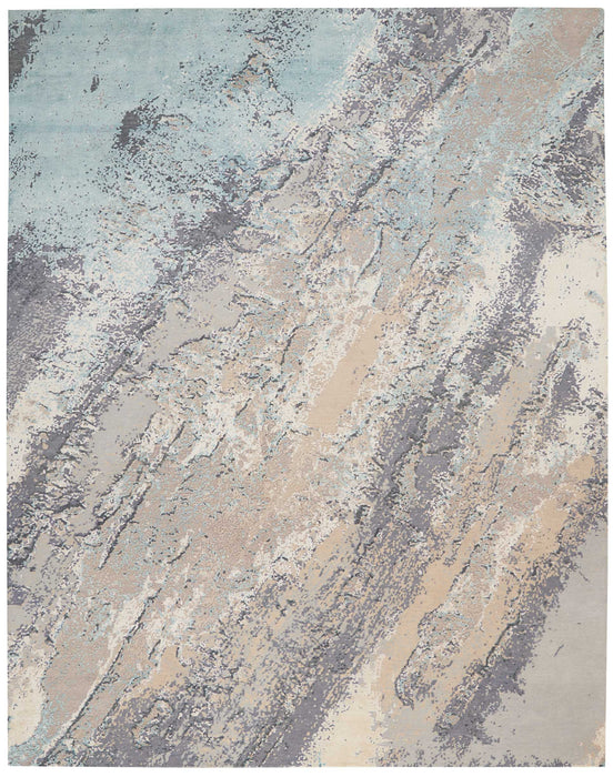 Christopher Guy Wool & Silk Birch CGS25 Wool Blend Contemporary Area Rug - 8 Ft x Square