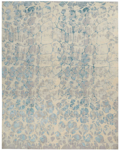 Christopher Guy Wool & Silk Birch CGS28 Wool Blend Contemporary Area Rug - 6 Ft x Round