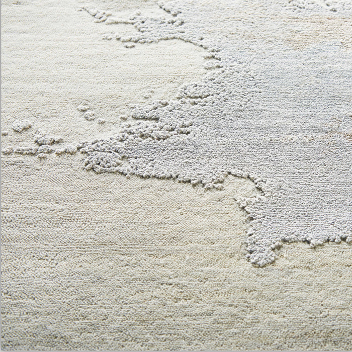 Christopher Guy Wool & Silk Ash CGS29 Wool Blend Contemporary Area Rug - 12 Ft x Square