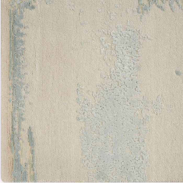 Christopher Guy Wool & Silk Beige Seafoam CGS31 Wool Area Rug - 10 Ft x Round
