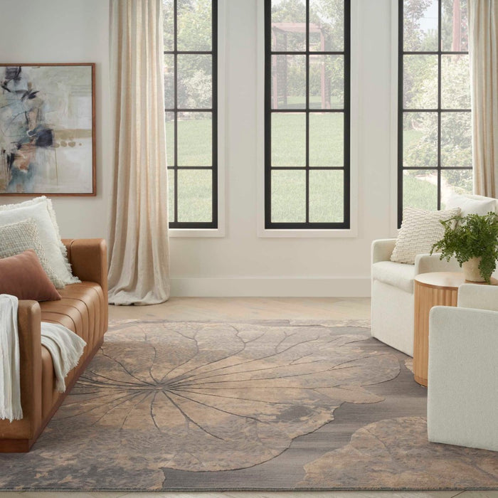Christopher Guy Wool & Silk Collection Grey Beige GRYBG CGS40