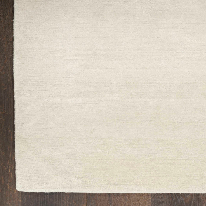 Christopher Guy Wool & Silk Sand Shell CGS45 Wool Blend Contemporary Area Rug - 8 Ft x Square