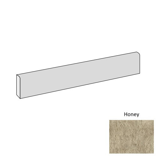 Chalet Porcelain Honey CH02 Bullnose Natural 1