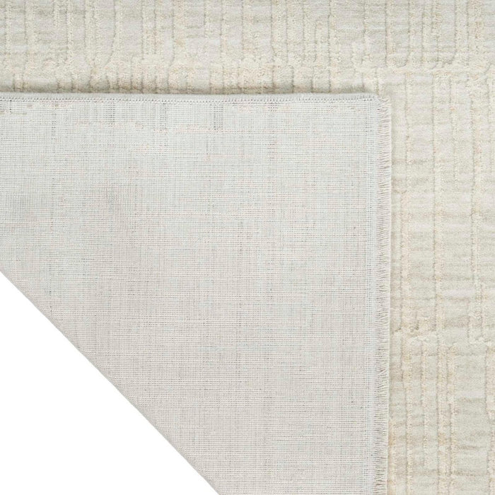 Calvin Klein Notes Silver Ivory Polyester 