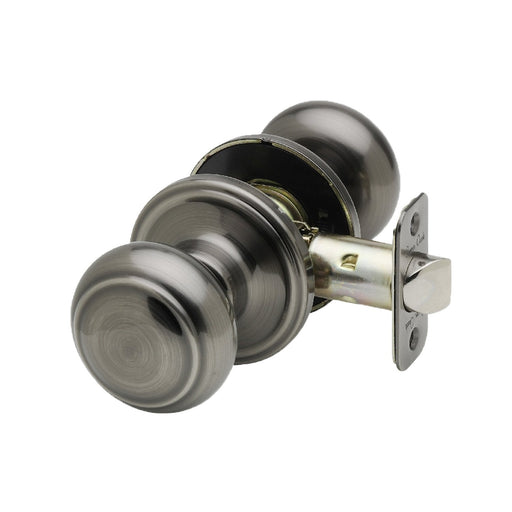 Colonial Steel Antique Nickel AN Door Knob Antique Nickel 1
