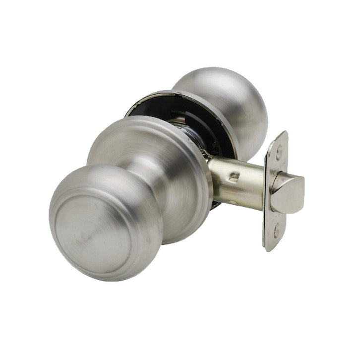 Colonial Steel Satin Stainless SS Door Knob Satin Stainless 1