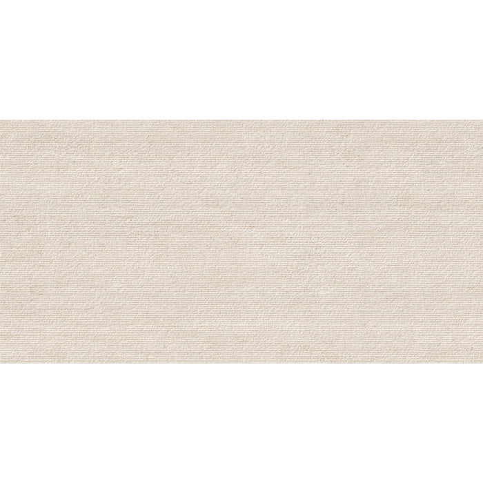 Cliffside Porcelain Deco Ivory Tile Matte 1
