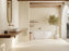 Cliffside Porcelain Deco Ivory Tile Matte 3