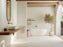 Cliffside Porcelain Deco White Tile Matte 3