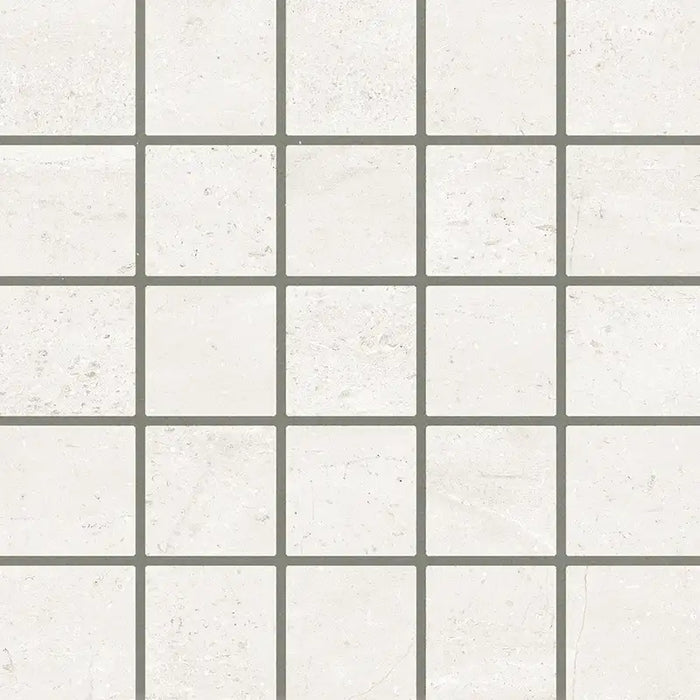 Cliffside White Porcelain Mosaic Matte 1