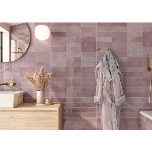 Celine Ceramic Pink Tile Glossy 2