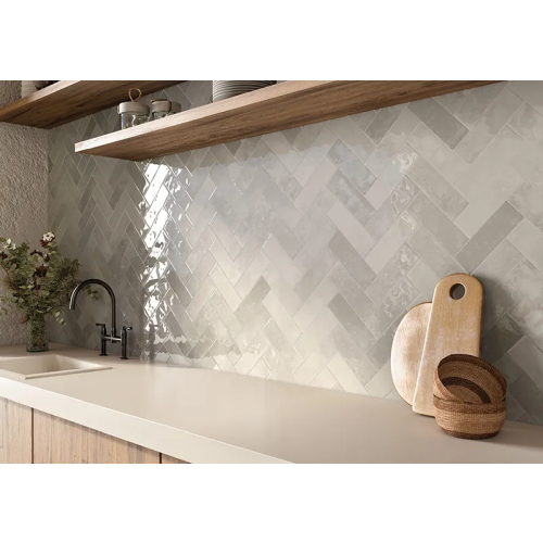 Celine Ceramic White Tile Glossy 2