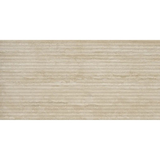 Classico Porcelain Deco Travertino Beige Tile Matte 1