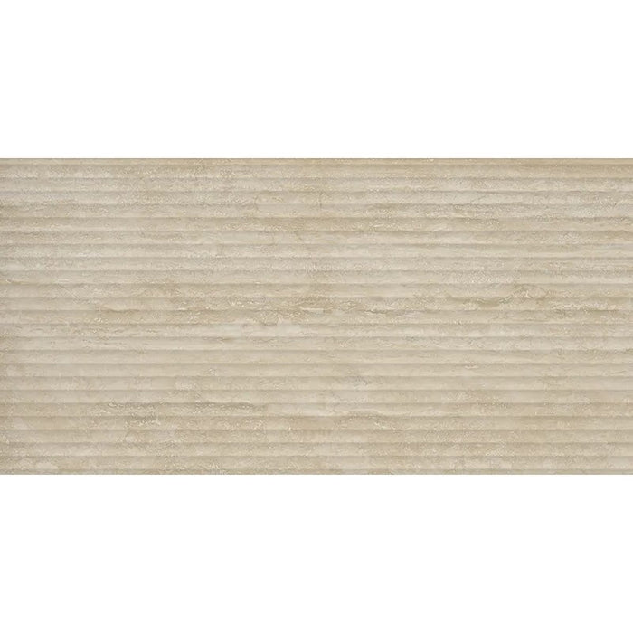 Classico Porcelain Deco Travertino Beige Tile Matte 1