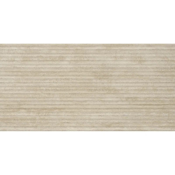 Classico Porcelain Deco Travertino Beige Tile Matte 3