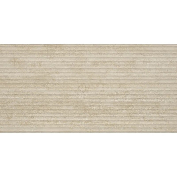 Classico Porcelain Deco Travertino Beige Tile Matte 5