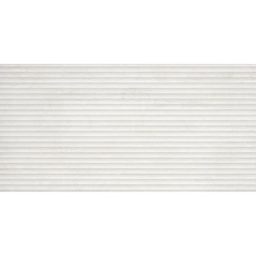 Classico Porcelain Deco Travertino Bianco Tile Matte 1