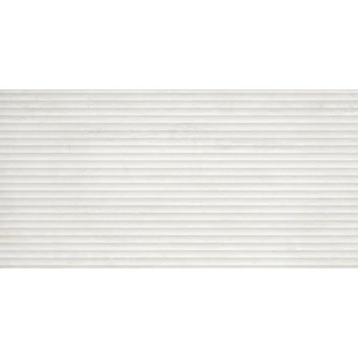 Classico Porcelain Deco Travertino Bianco Tile Matte 1