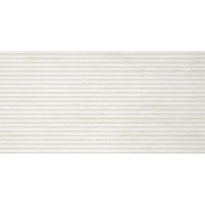 Classico Porcelain Deco Travertino Bianco Tile Matte 3