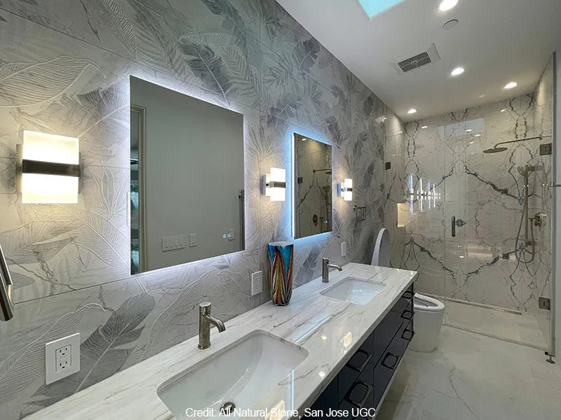 Classico Porcelain Statuario Tile Matte 5