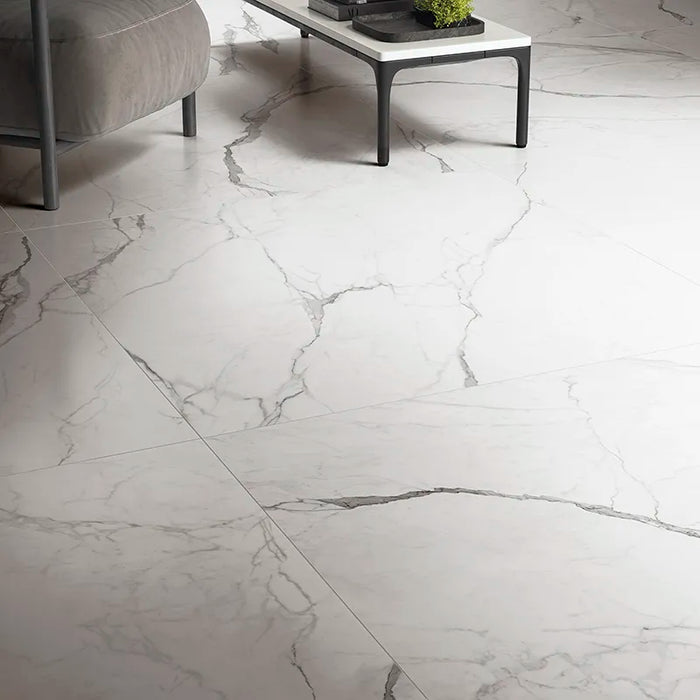 Classico Porcelain Statuario Tile Matte 3