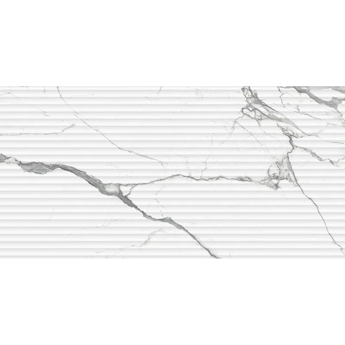 Classico Porcelain Statuario Deco Tile Matte 1