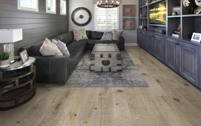 Reserve Coastal Fog Engineered Hardwood Flooring - UV Urethane