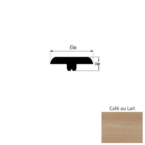 French Quarter Cafe au Lait Luxury Vinyl Moulding / Trim - 94" T Molding