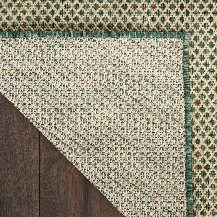 Courtyard Polypropylene & Polyester Green GRE