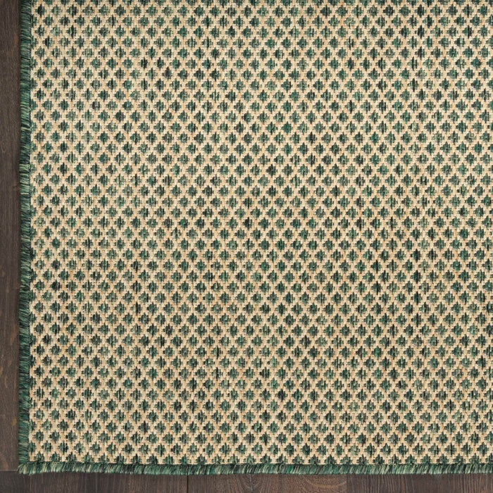 Courtyard Green GRE Polypropylene & Polyester