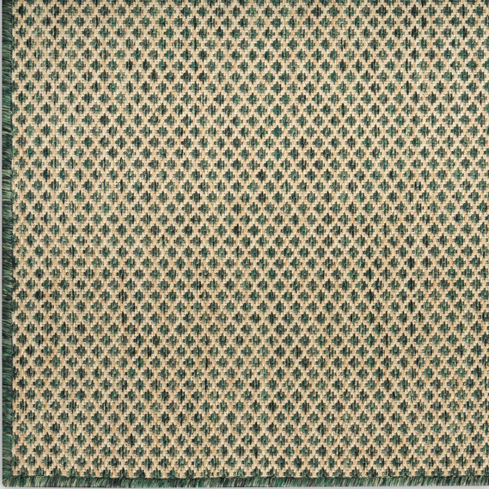 Courtyard Green Polypropylene & Polyester GRE