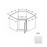 Framed Shaker Premium Wood White Shaker Base Cabinet Natural clear coat 1