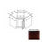 Framed Shaker Classic Wood Espresso Maple Base Cabinet Natural clear coat 1