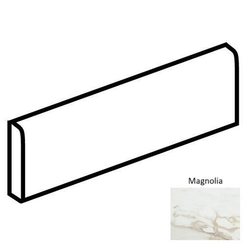 Core Fundamentals Platinum Porcelain Magnolia CT70 Bullnose Matte 1