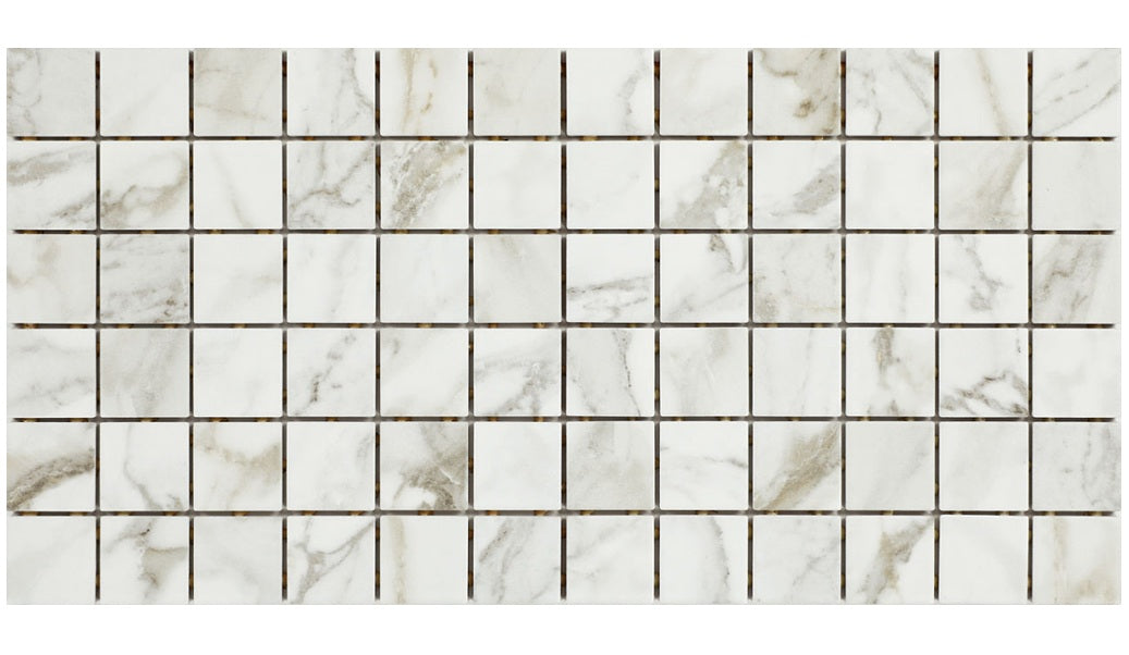 Core Fundamentals Platinum Ceramic Magnolia Straight Joint CT70 Mosaic Matte 3
