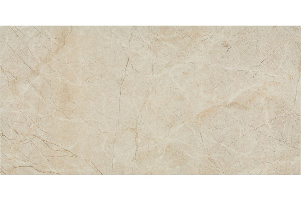 Core Fundamentals Platinum Ceramic Almond CT71 Tile Glossy 1