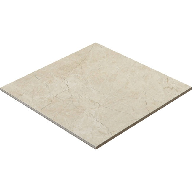 Core Fundamentals Platinum Porcelain Almond CT71 Tile Matte 5
