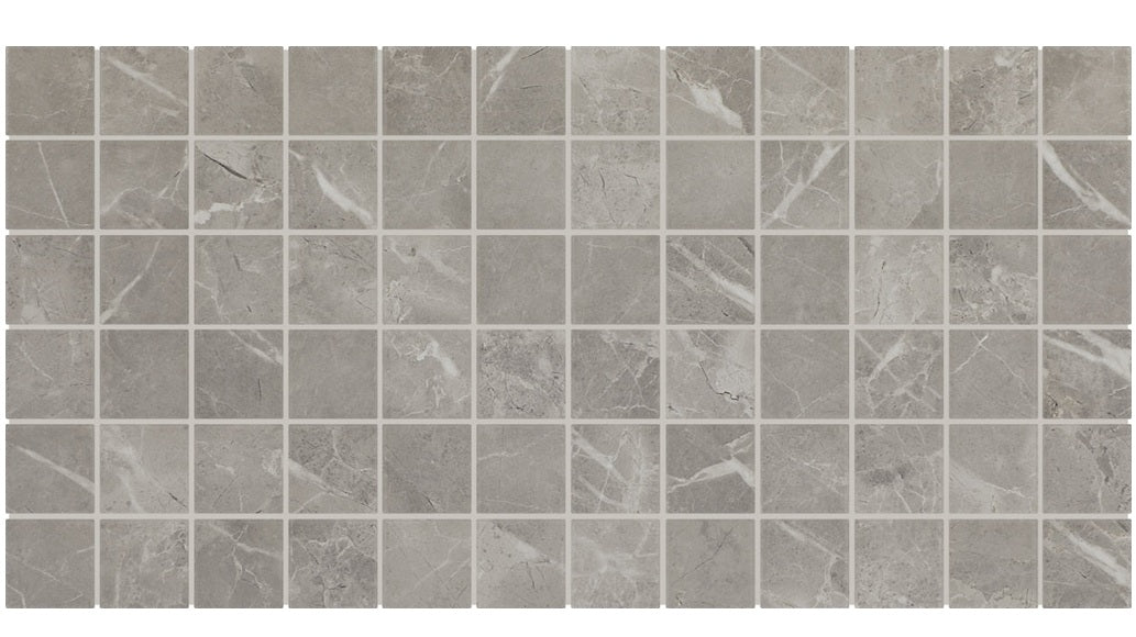 Core Fundamentals Platinum Ceramic Dove Straight Joint CT72 Mosaic Matte 1