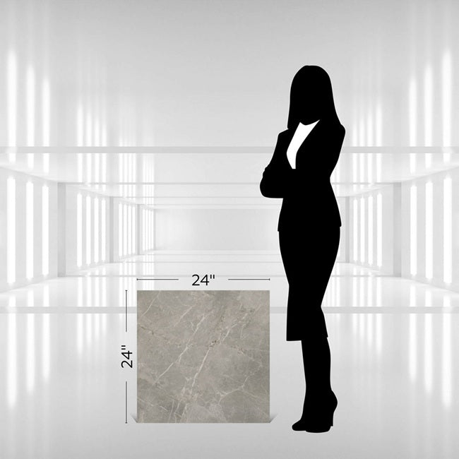 Core Fundamentals Platinum Porcelain Dove CT72 Tile Matte 10