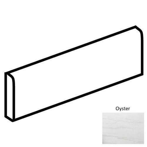 Core Fundamentals Platinum Porcelain Oyster CT74 Bullnose Matte 1