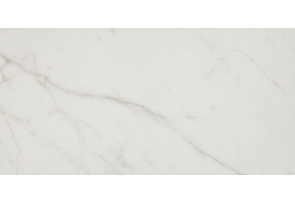 Core Fundamentals Platinum Ceramic Calacatta Empire CT76 Tile Glossy 1