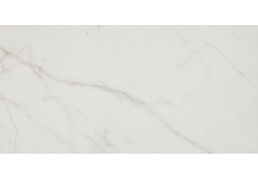 Core Fundamentals Platinum Ceramic Calacatta Empire CT76 Tile Glossy 1