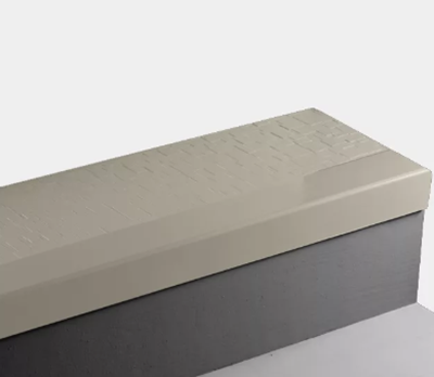 Johnsonite Bone White CUBT-79-4-SQ