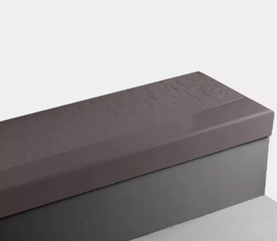 Johnsonite Burgundy CUBT-85-3.5-SQ